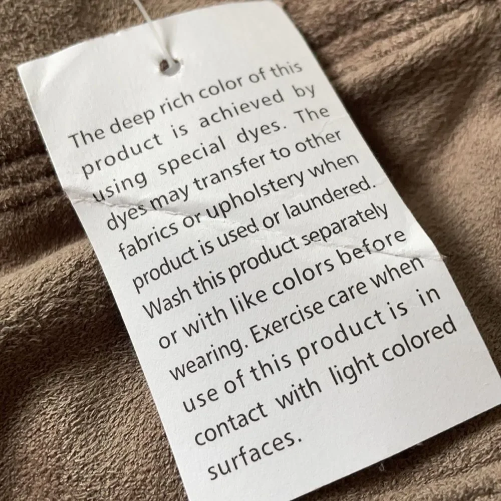 NWOT Altar’d State Suede-Like Skinny Pants - Picture 5 of 12